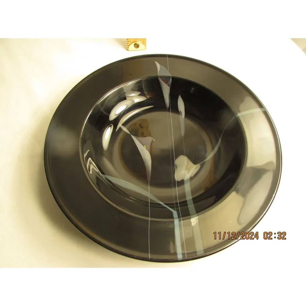 Mikasa Galleria FK701 Opus Black bowl replacement cala lily